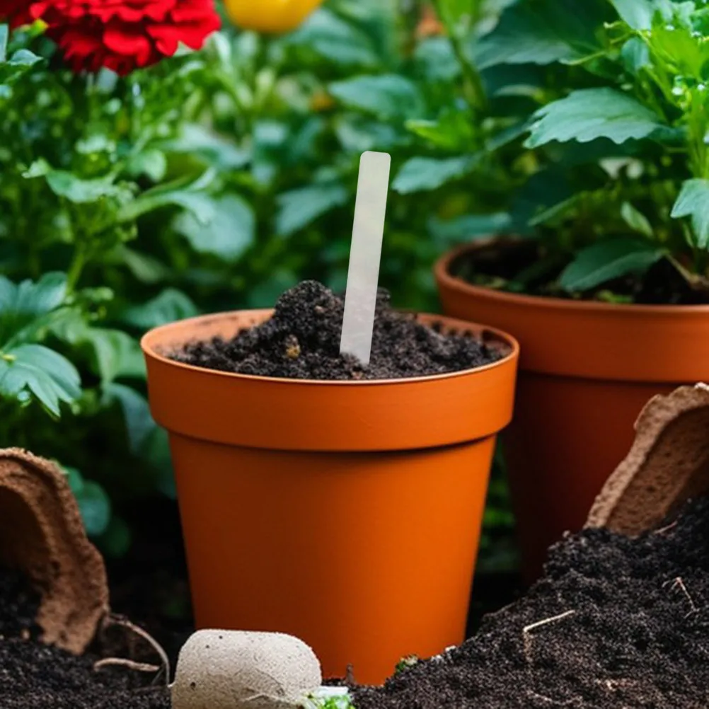 24Pcs Acrylic Plant Category Tags Garden Plant Markers Writeable Weather Resistant for Vegetable Herb Succulent Identification
