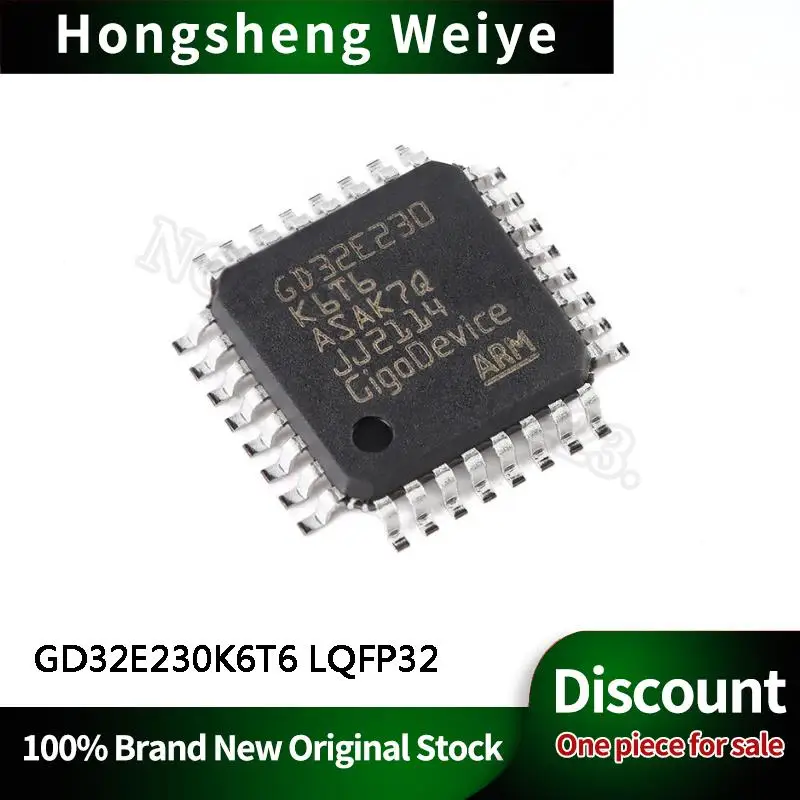 

5-100Pcs GD32E230K6T6 GD32E230 GD32E LQFP32 IC Chip In Stock DISCOUNT Sell