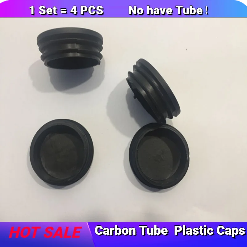 Carbon Tube  Plastic Caps 10mm 12mm 14mm 16mm 20mm 25mm 28mm 30mm 36mm -- 60mm