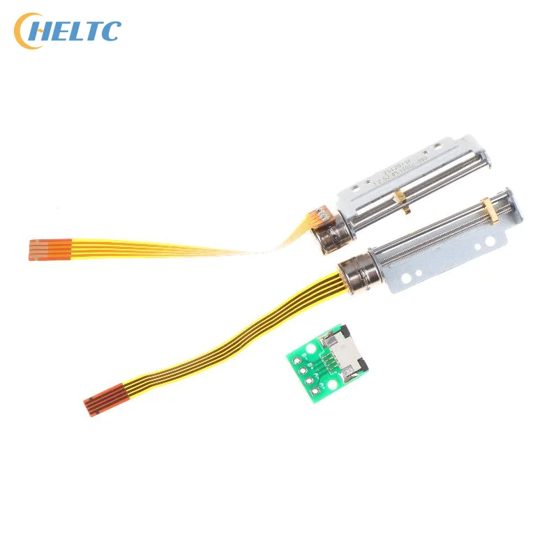 Metal Stroke 29MM Linear Actuator DC 5V Mini 8mm 2-phase 4-wire Screw Shaft Stepper Motor With Screw Slider Nut Lifting Motor