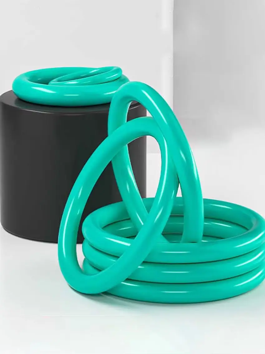 CS 3mm OD 122-170mm Green/Brown Fluorine Rubber O-Ring FKM O-Rings Sealing Gasket Oil Resistant Acid & Alkali Resistant