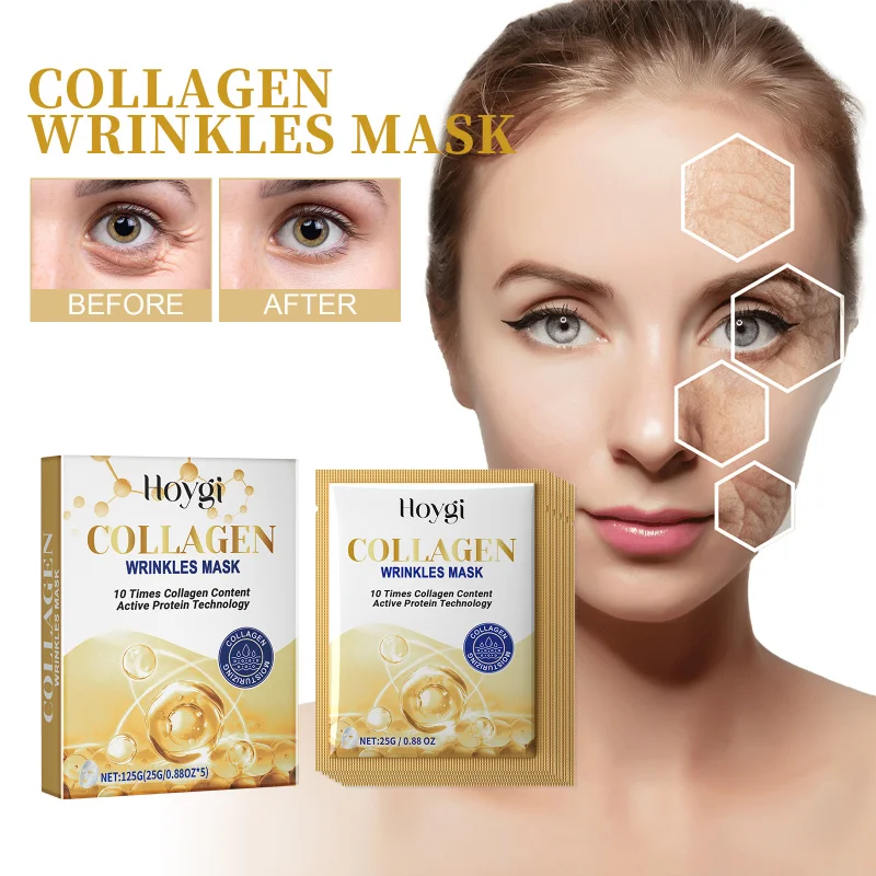 

Collagen Mask Moisturizing Nourishing Firming Facial Skin Cleansing Anti-Wrinkle Eye Anti-Aging Skin Smoothing