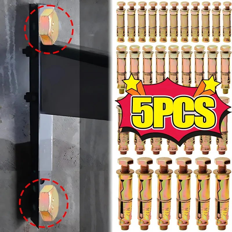 

M6/12 Расширительный винт с потайной головкой из нержавеющей стали с шестигранной головкой Бетонный анкер Встроенный натяжной шестигранный болт Металлическая застежка