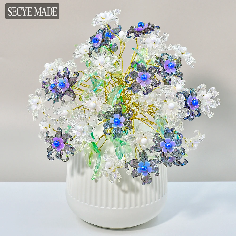 

Acrylic crystal simulation flower Nordic style home decoration crafts decoration K62