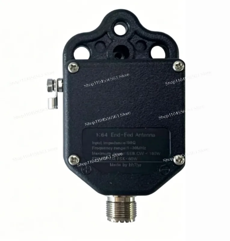 End Fed Antenna Balun 1:49 1:64, 5-35MHz 100W EFHW Impedance Converter for 4-Band 8-Band HF Ham Radio