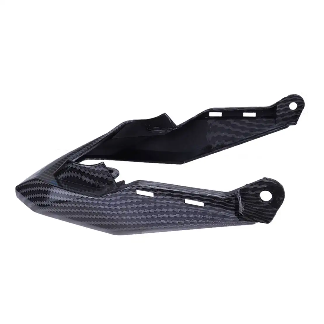 Rear Tail Upper Cover Fairing Trim Fit for Honda Grom MSX125 Black Carbon Fiber Style Plastic