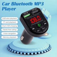 Car Bluetooth Mp3 Connection Charger Music Player Multifunctional Car Bluetooth Receiver Mobile Hands Free Voice Navigation