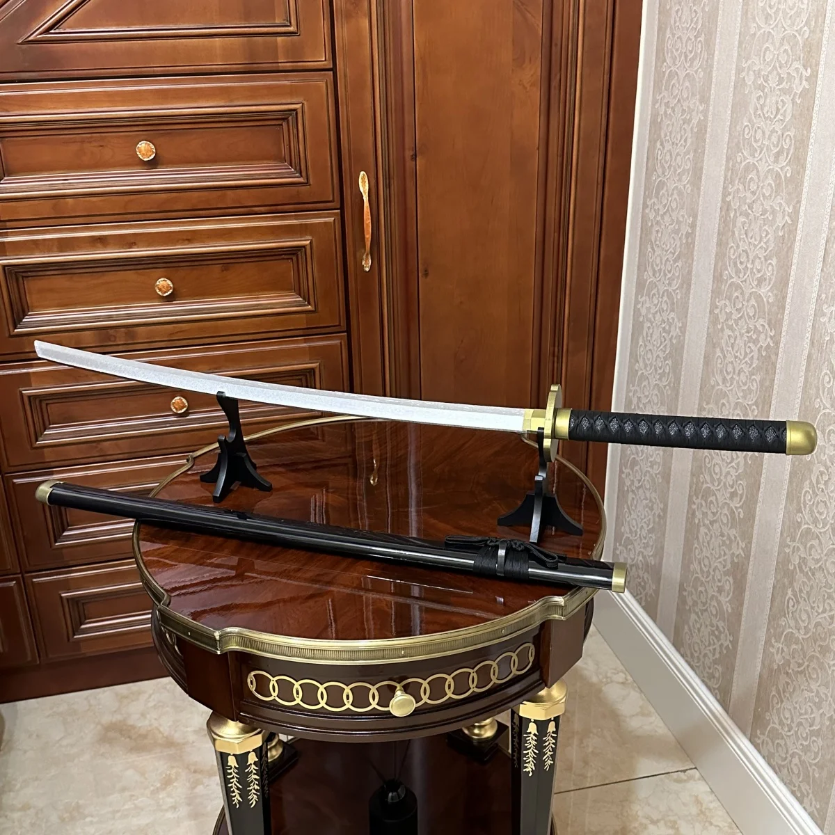 39.3inch Rurouni Kenshin Wooden Katana Sword Japanese Katana Sabre Knife Original Samurai Sabre Cosplay Accessories Prop Toy