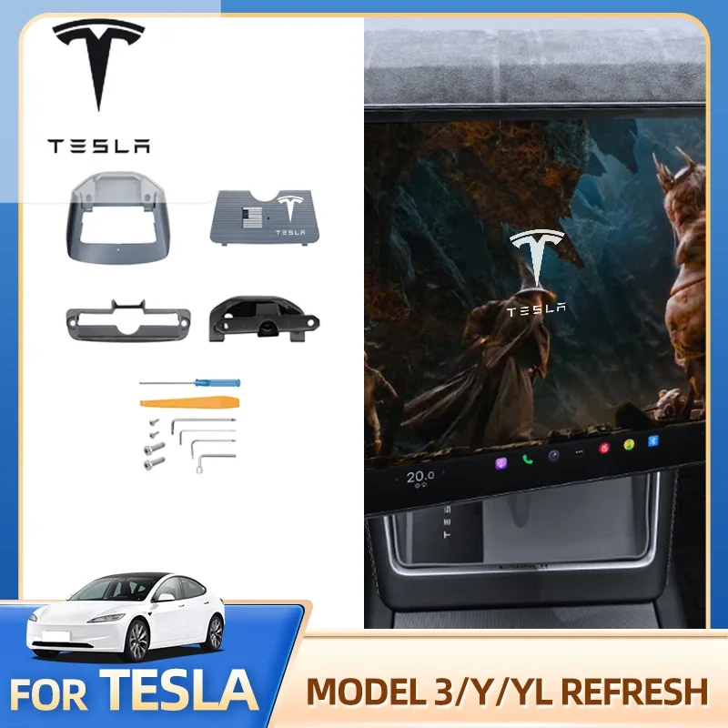

Для Tesla Model 3 Y YL Juniper Highland 2025 2026 Launches Новая с центральным управлением Модификация навигации Touch S Автомобильная наклейка