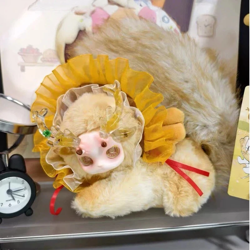 Genuine Gululu Mystic Realm Creaturess Plush Blind Box Anime Figure Collectible Model Kids Christmas Birthday Gift Surprise Gift