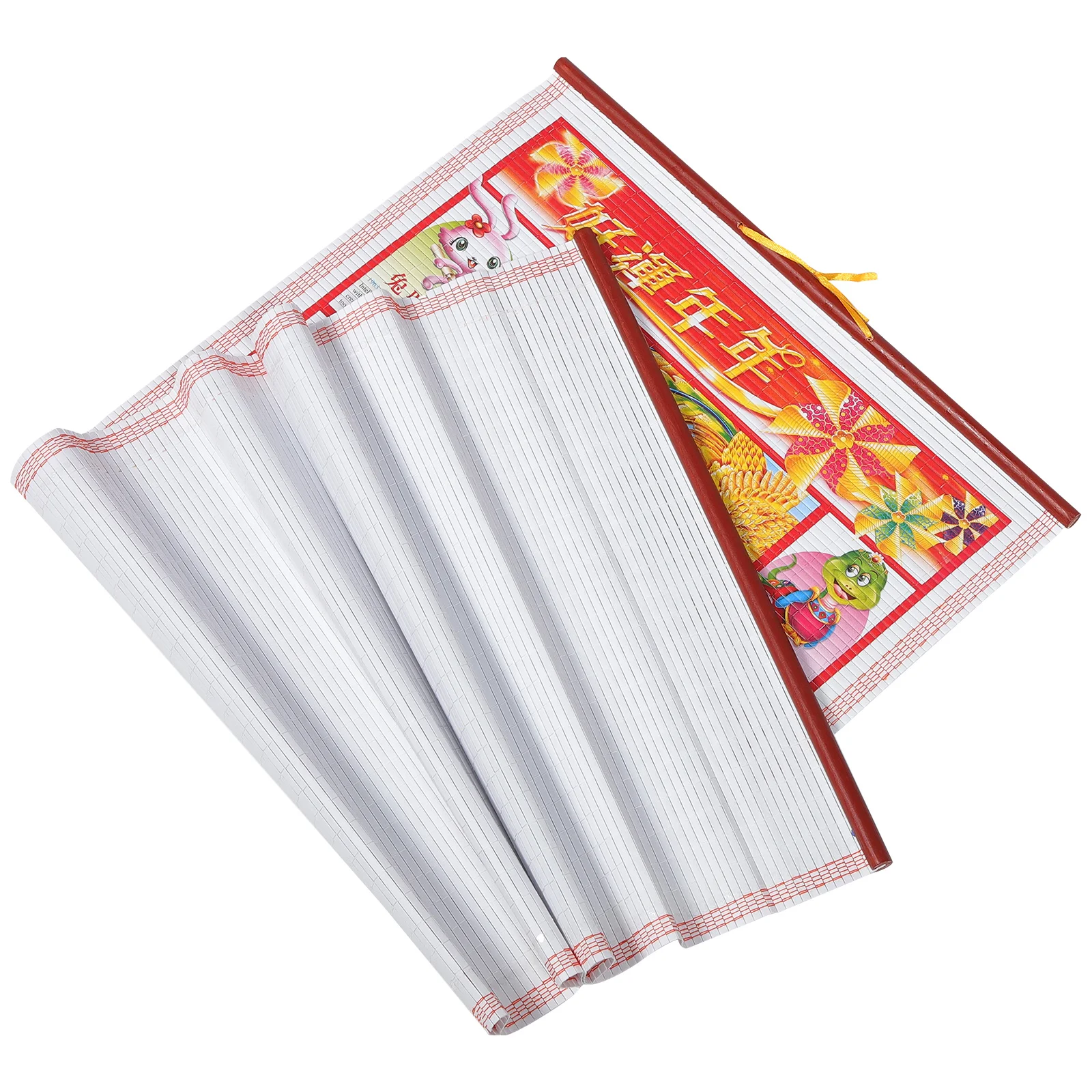 

Zodiac Dragon Year Wall 2024 Chinese Traditional Style Thick Paper Hanging Calendar for Office Home Lunar Date Planner 2024 Wall
