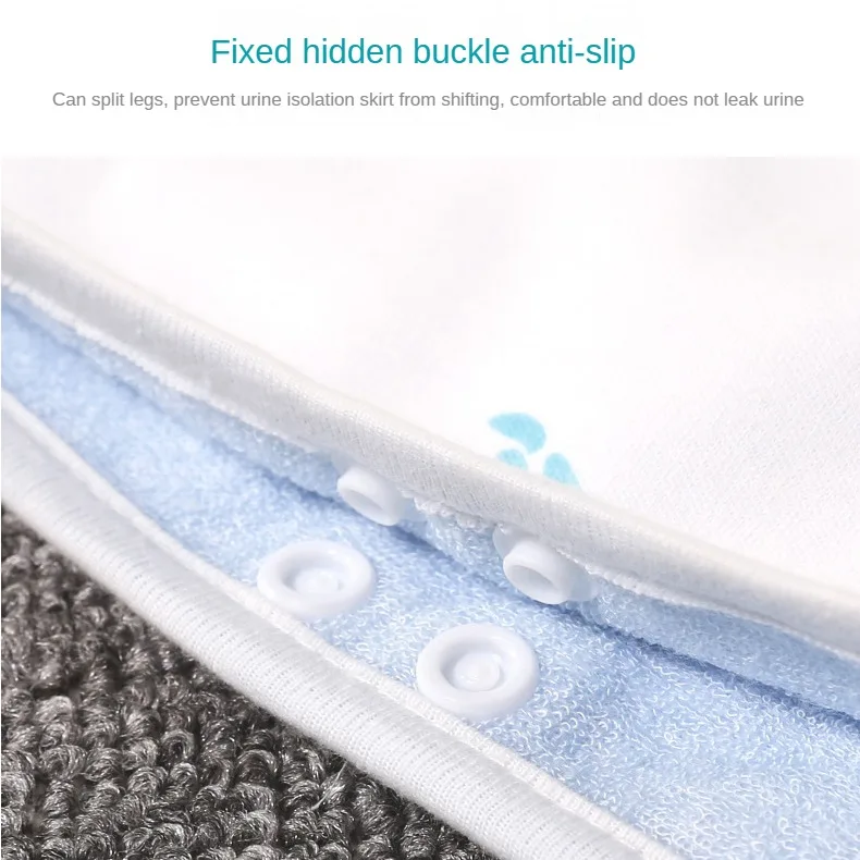 Saia lavável do tecido do bebê do algodão, Fraldas de pano reutilizáveis, Potty Training Pants para crianças