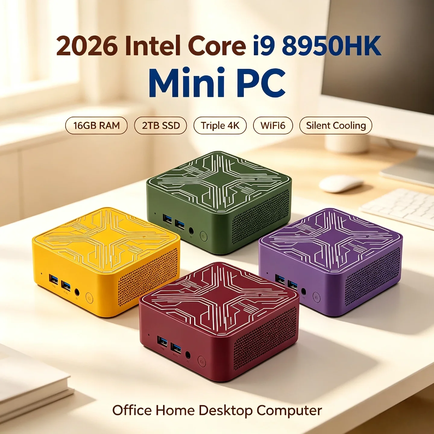 i9-8950hk搭載-インテル高速ミニpc-16gb-ram-2tb-nvme-ssd-トリプル4k出力対応-wifi6-静音冷却-オフィス-ホームコンピューター