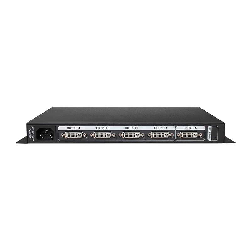 AMS-D1S4 4 Port Dvi Video Splitter Digital Visual Interface 1 in 4 out DVI version 1.0 support resolution 3840x2160@30Hz