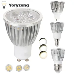 15W 12W 9W GU10 E27 E14 MR16 LED Bulb Spotlights 220V 12V Spot Light Cold Warm White High Luminosity Lamp For Home Bar Decor