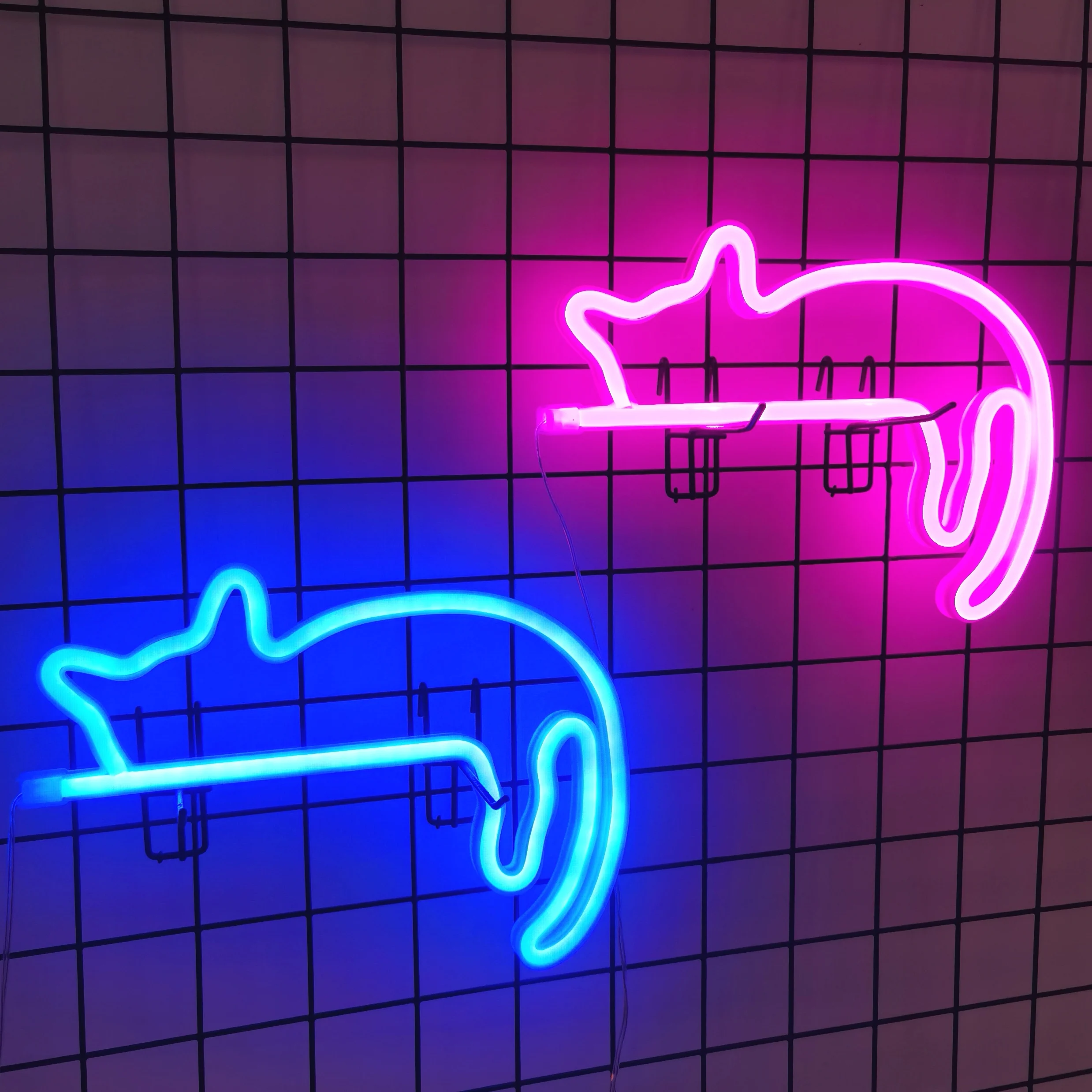 Многофункциональный светодиодный декоративный неоновый свет для спальни, домашняя атмосфера, весенне-летний декоративный светильник, светильник для праздничной вечеринки, ночник для детской комнаты, питание от USB или батареи