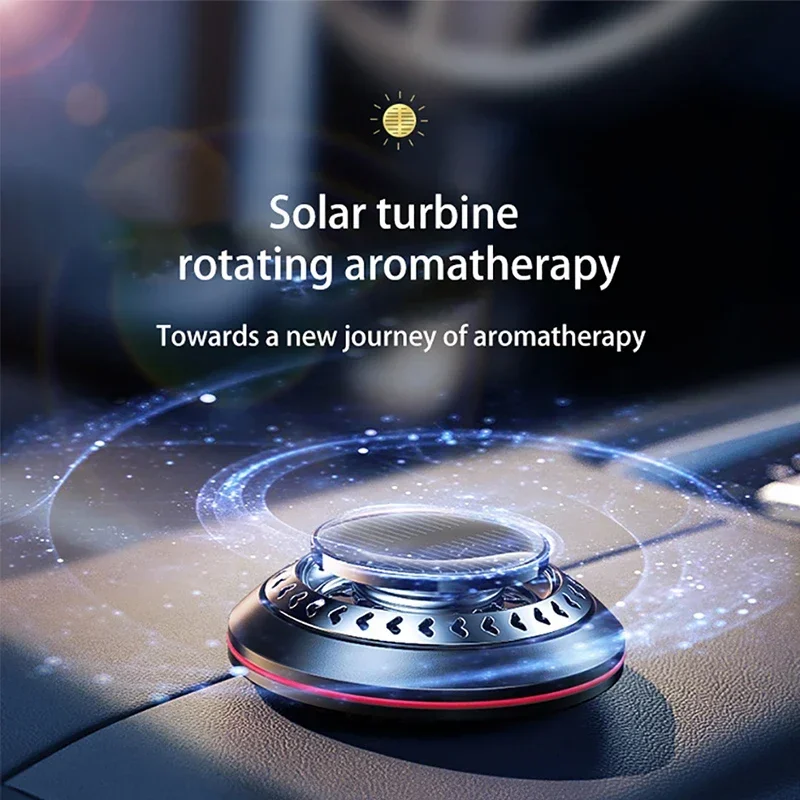 

Solar Car Aromatherapy Essential Oil Car Air Freshener Fragrance Car Ornaments Car Diffuser Long-lasting Car Decoration