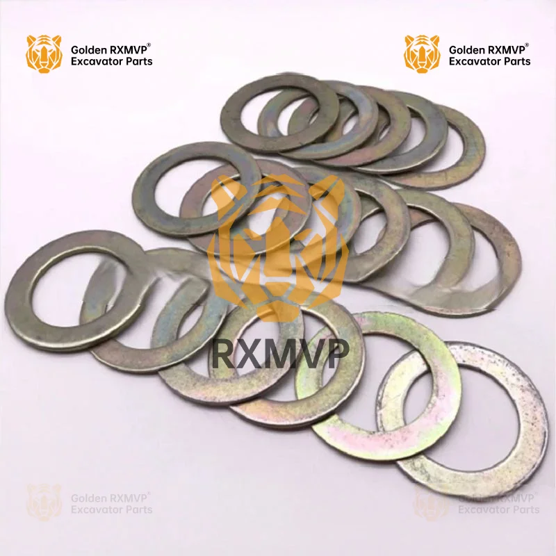 Excavator Parts For Bucket Pin Excavator Bucket Thin Steel Sheet Iron Gasket Increased Round Metal Wear-Resistant Thickened Shaf