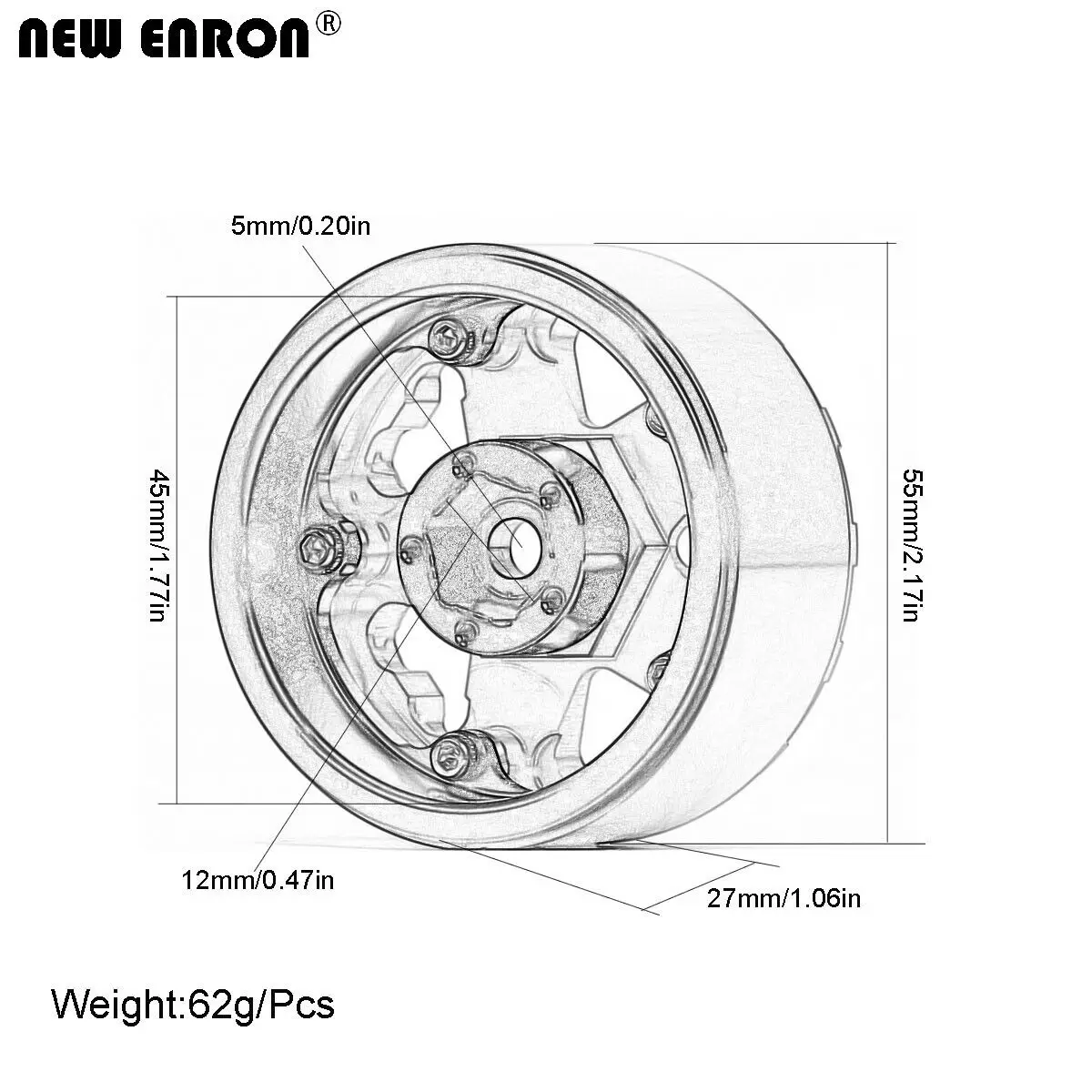 NEW ENRON Aluminium 1.9\