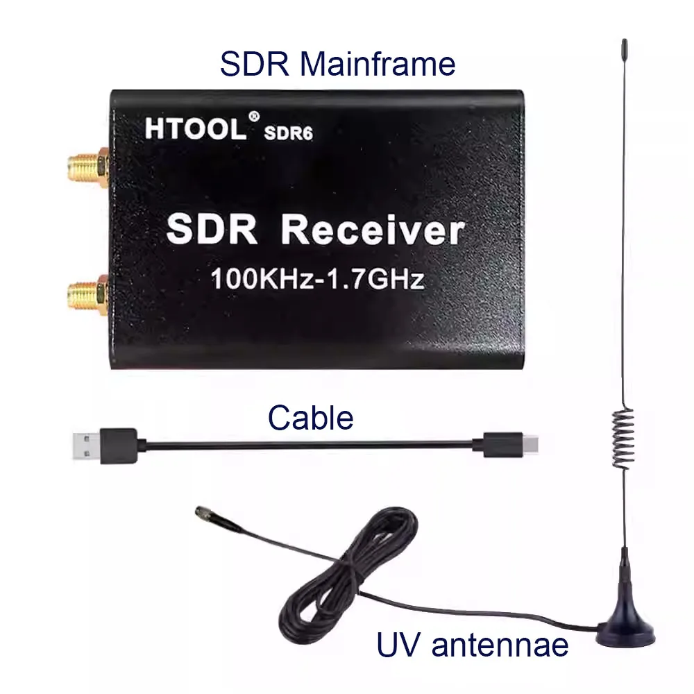 SA6 SDR6 SDR-V4 Blog RTL-SDR Receiver Full Band Receiver Software Signal Receiver Radio Aviation Shortwave Wideband Stable HTOOL