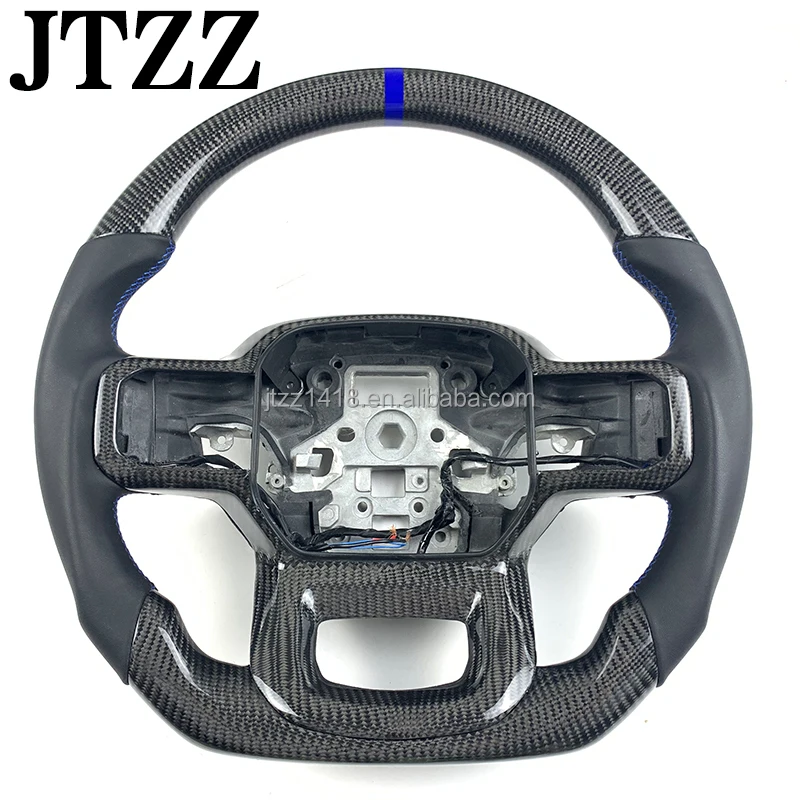 

For Ford Raptor 2020 2021 2022 RANGER Explorer Edge Ranger EVEREST Steering Wheel Carbon Fiber Customization