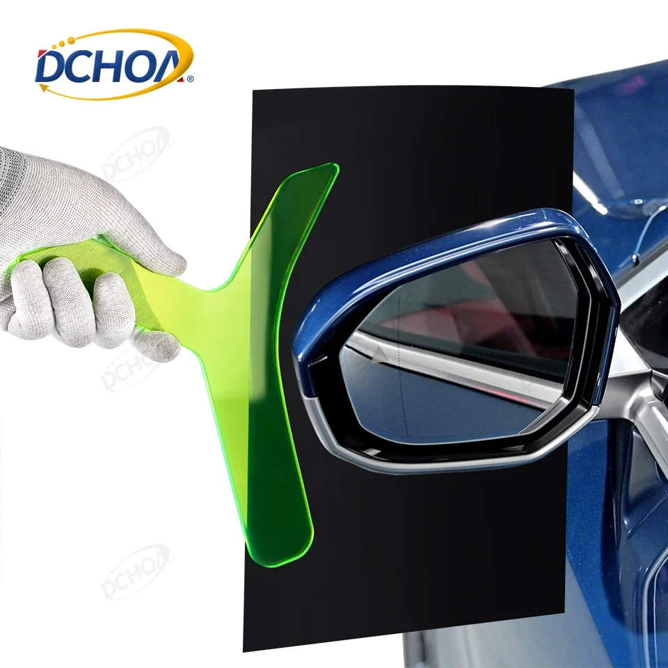 DCHOA 90° 110° Round Angle Vinyl Wrap Tool 3-in-1 Boomer Tool for Car Vinyl Film Mirror Application Precision Wrapping Tool