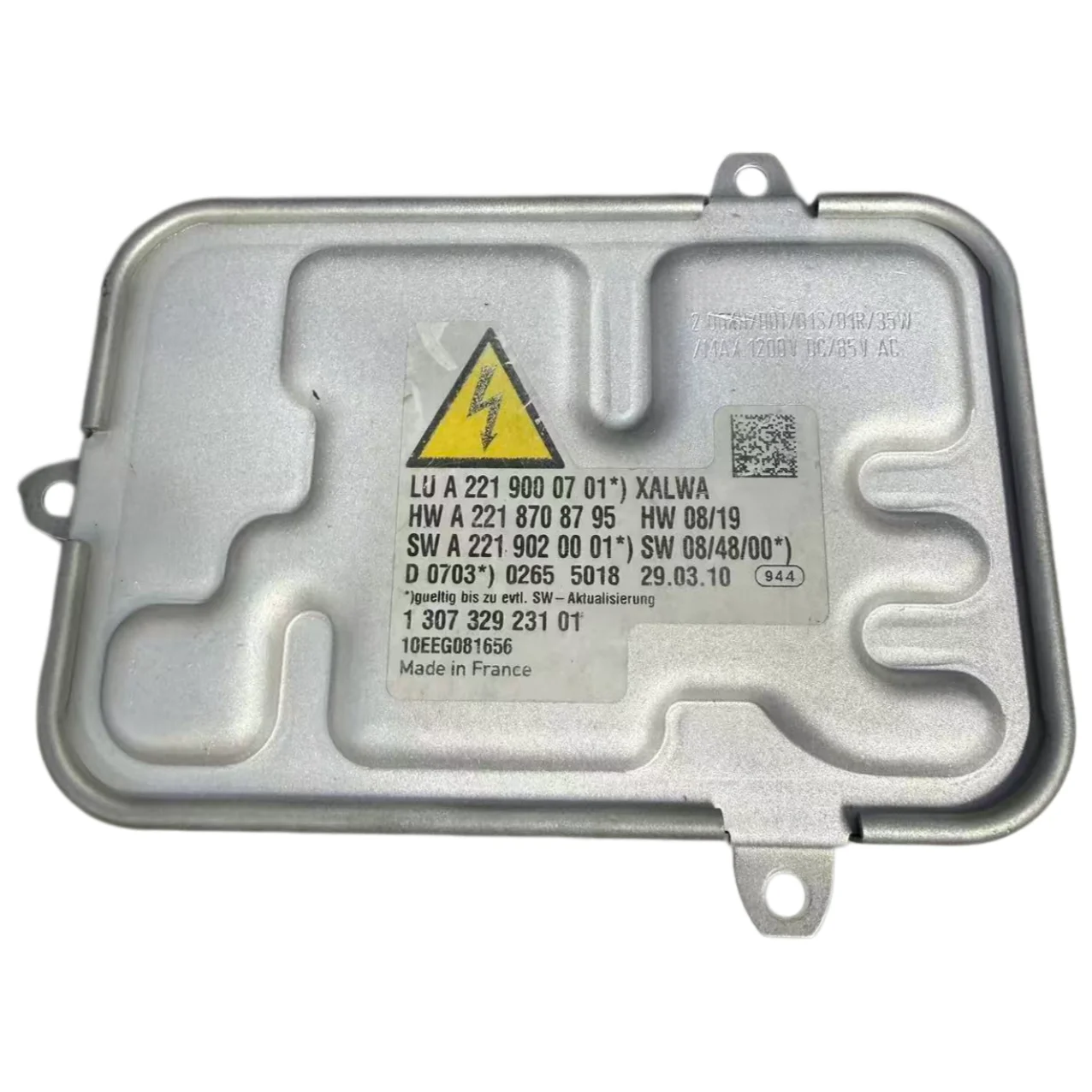 

Used A2219000701 Xenon and halogen bulb ballasts for headlights are suitable for Mercedes W221 C216 W216 and S-type sedans