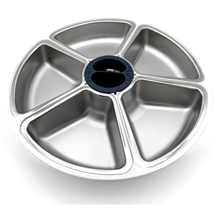 

Вставки для мисок из нержавеющей стали - Сменные миски для автоматической кормушки для животных 5-Meal C500, набор из 5 штук