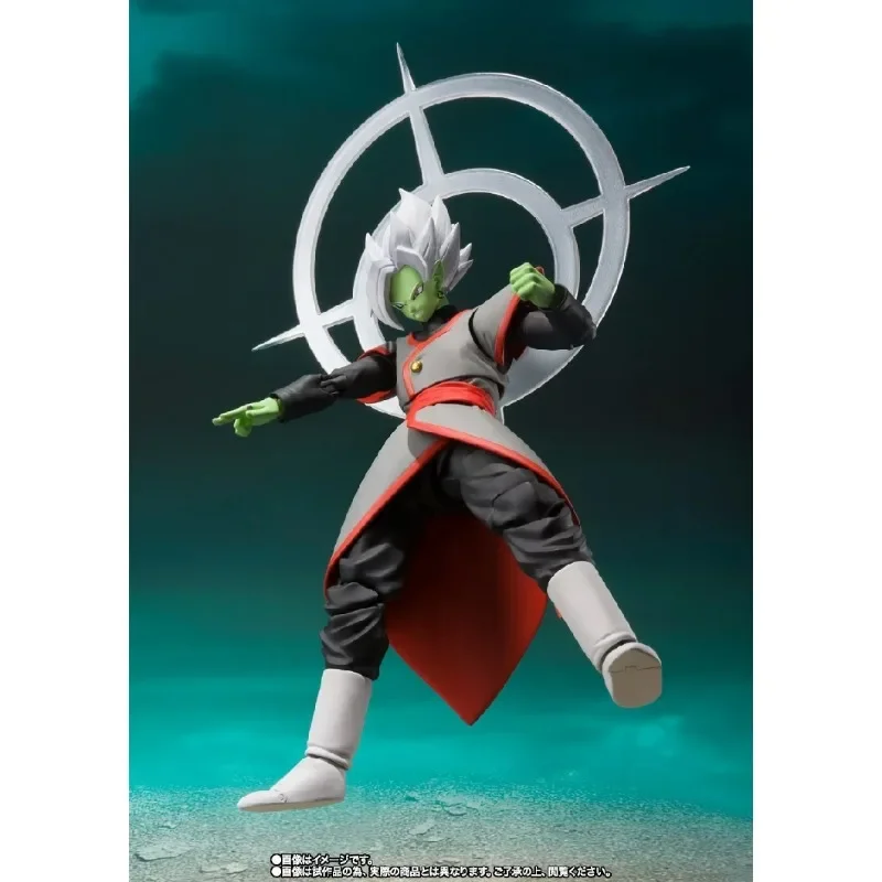 Bandai-Figurines Dragon Ball en PVC, S.H.Figuarts, Goku, Potara, Zamasu, Anime Action Figure, Jouets, Cadeaux de vacances, Modèle de collection, Original, En stock