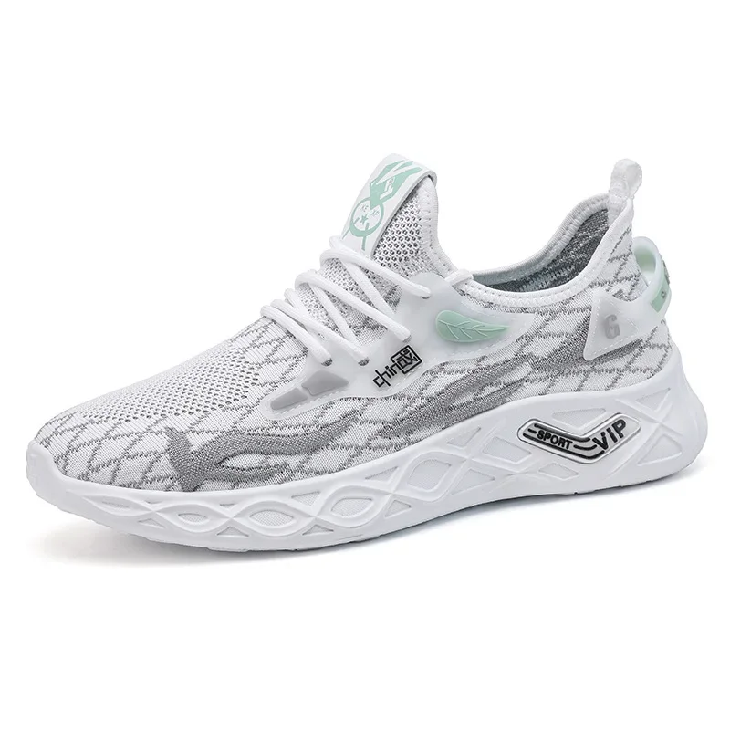 Classic men's shoes lightweight comfortable mesh breathable casual sports shoes for teenagers anti slip running shoes sneakers image 5