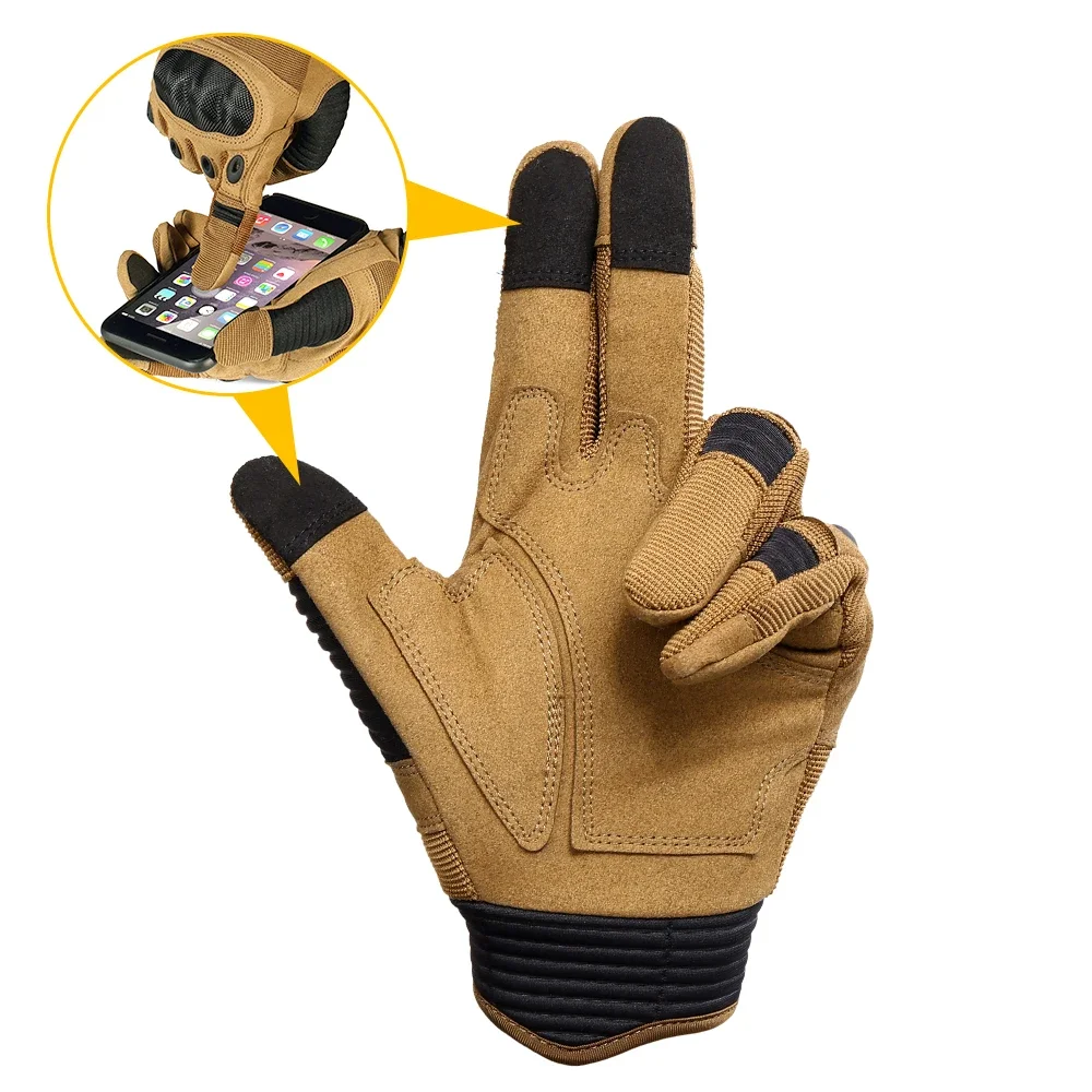 Bicycle Full Finger Touch Screen Gloves Tactical Glove Hunting Paintball Hiking Climbing Airsoft Shooting Mittens Men