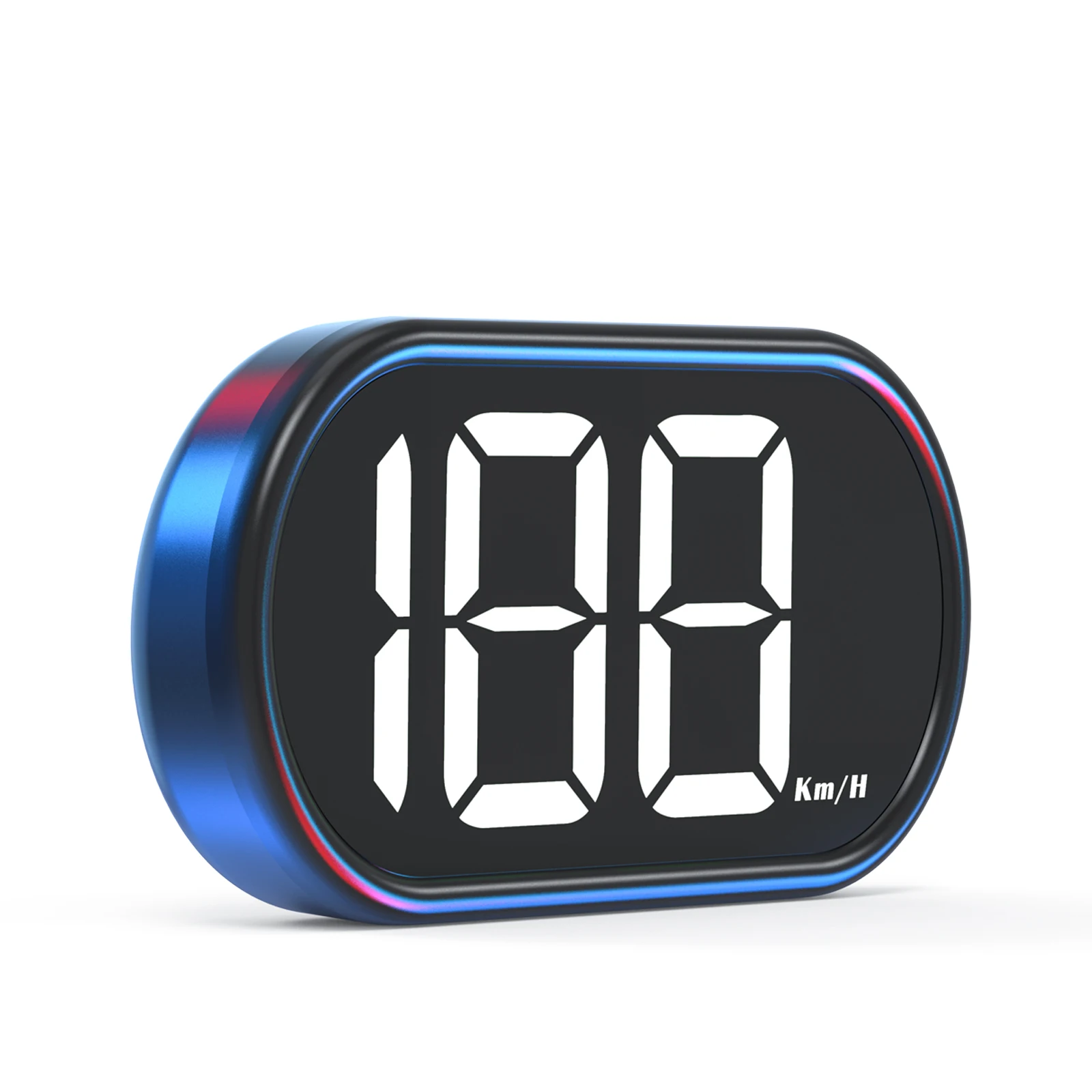X2 Universal Digital Speedometer White Green GPS HUD Car Head Up LCD Display KMH Front Speed Gauge for All Car Plug and Play