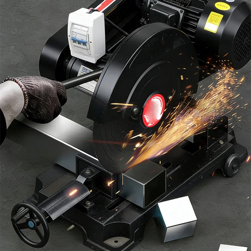 220V/380V Industrial Grade Cutting Machine, High-Power Profile 2.2/3/4KW Multi-functional Metal Square Tube and Stainless Steel
