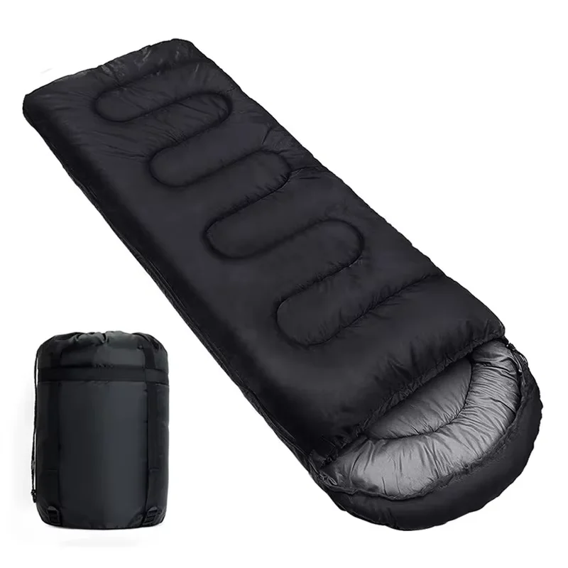 Camping Sleeping Bag Lightweight 4 Season Warm Envelope Backpacking Winter Sleeping Bag