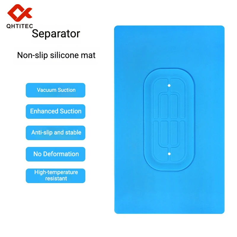 JCD Separation Pad Mobile Phone Repair Screen Square Vacuum Separator Anti-Slip Pad Thermal Insulation Silicone Pad TE-708