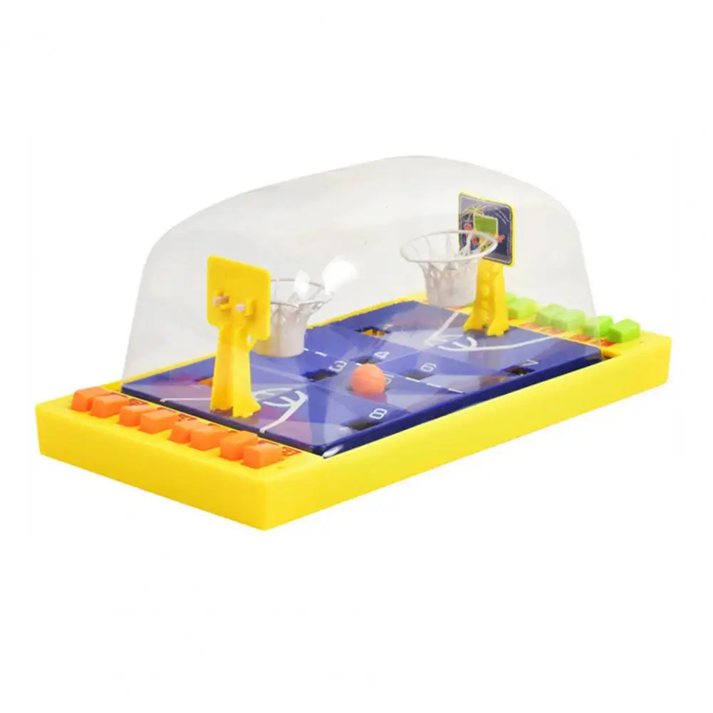 Adults Basketball Game Basketball Board Game for 2 Players Educational Finger Push Toy Mini Indoor Basketball Shoot Hoop Game