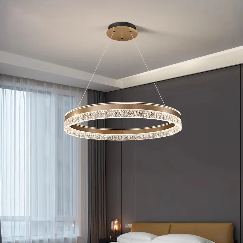 Wohnzimmerlampe Moderne einfache Esszimmerlampe Atmosphäre 205. Neue runde Haupt-Halllampe