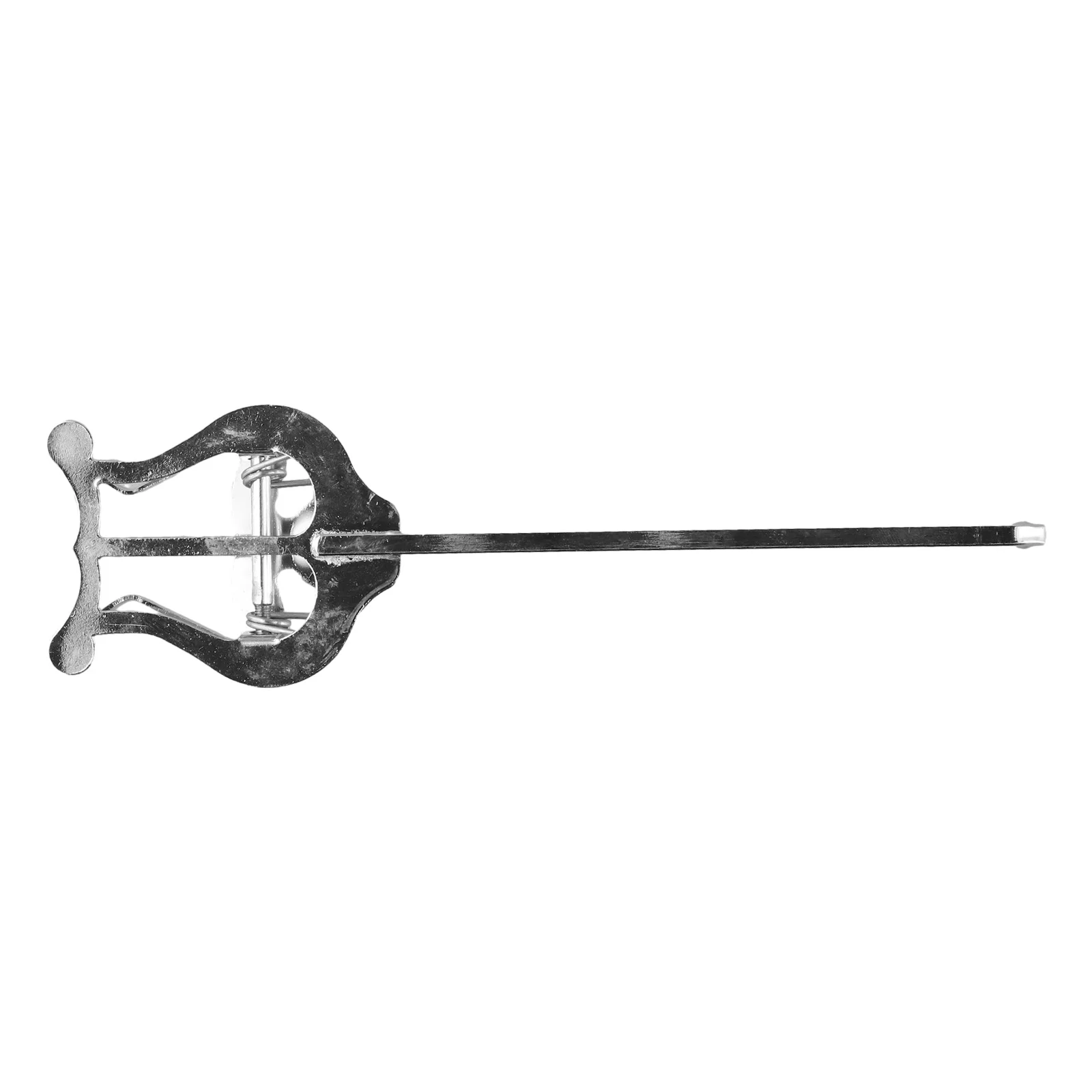 Metal Lyre Clamp for Trumpet Marching Band Portable Lightweight Sheet Music Clip Stand Compatible with Wind Instruments