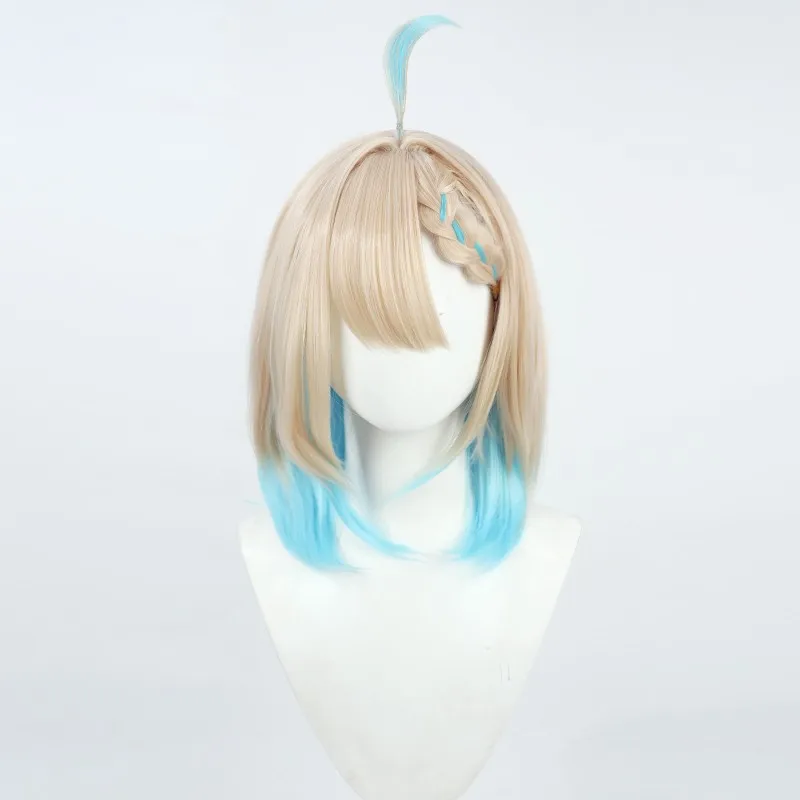 VTuber Enna Alouette شعر مستعار تأثيري حار بيع عيد الميلاد هالوين شعر مستعار