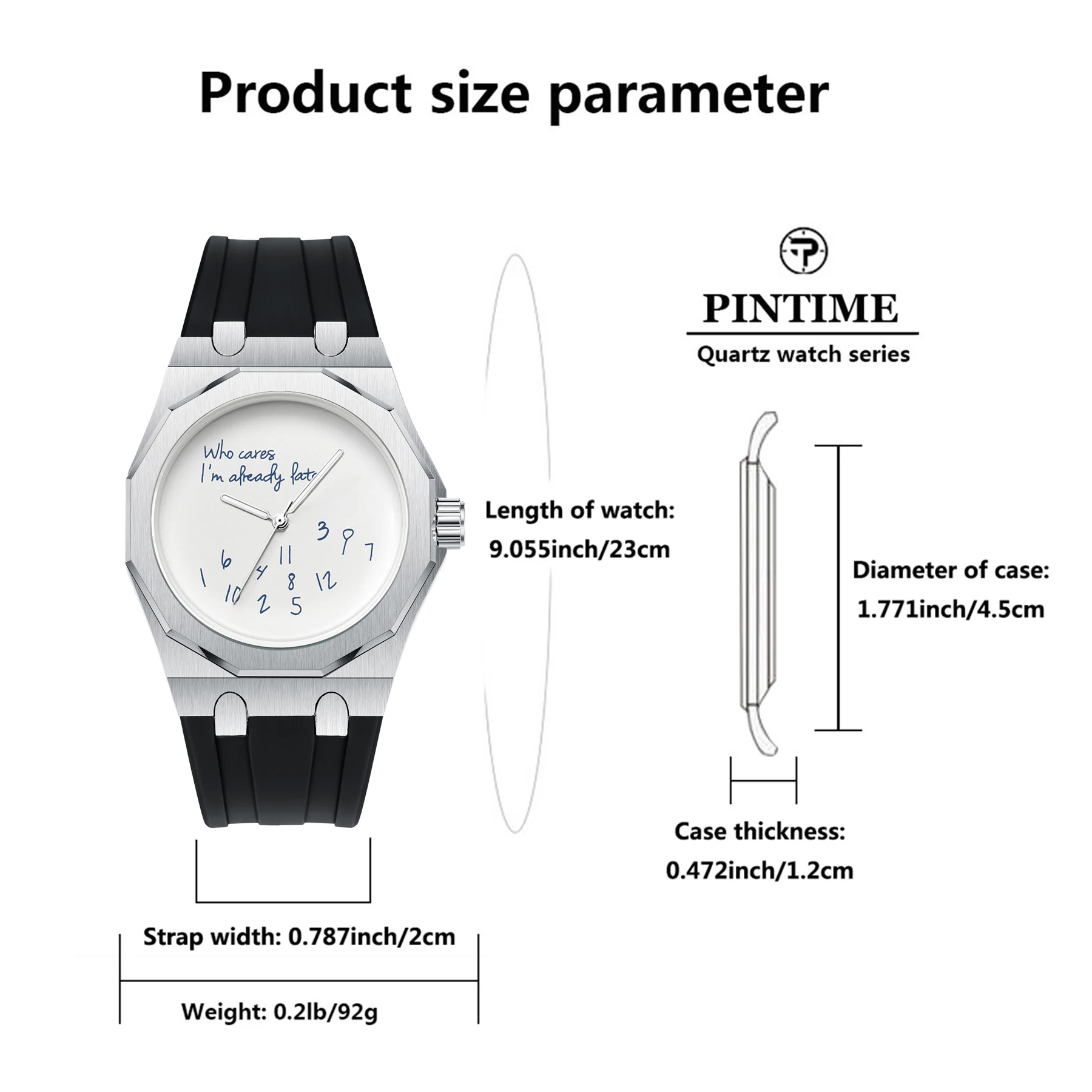 Men's Watch, Featuring a 12-Sided Circular Dial Design, Unique Graffiti-Style Digital Patterns, Silicone Strap, Quartz Movement,