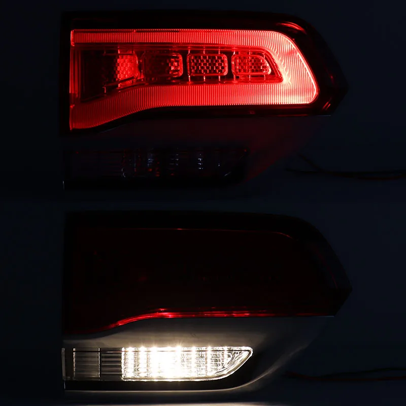 For Jeep Grand Cherokee 2014 2015 2016 Outside Inner Tail Light Rear Brake Taillight Lamp Rear Brake Lamp 68110047AB 68236104AC