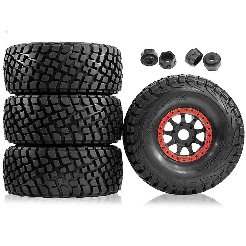 

Для 1/7 Mojave UDR Short Truck Model Tire, Feishen Desert Card Off-road All-terrain, износостойкая шина, детали для обновления радиоуправляемого автомобиля