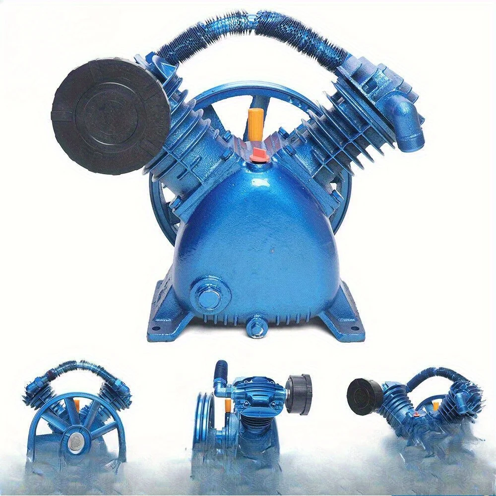 5.5HP 175PSI استبدال ضاغط الهواء رئيس مضخة المحرك مرحلة مزدوجة V نمط الولايات المتحدة