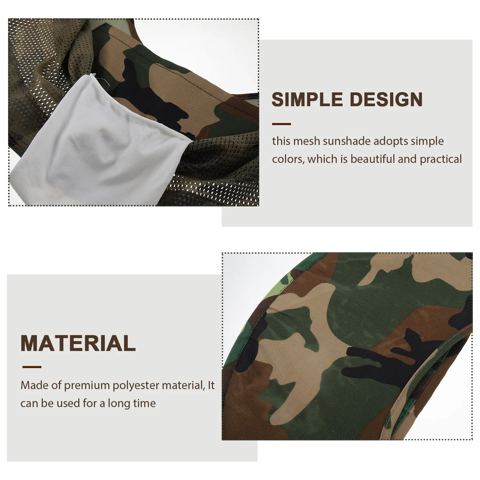 

Hard Hat Sun Shade Visor Cover Neck Protector Polyester Material One Size Fits All Anti UV Construction Gardening Outdoor Work