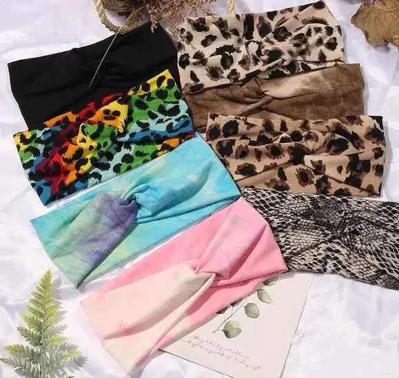 

Elastic Sports Headband Solid Color Sweat Absorption for Running Fitness Yoga Non-Slip Hair Exercise Men Women Girls Headwear