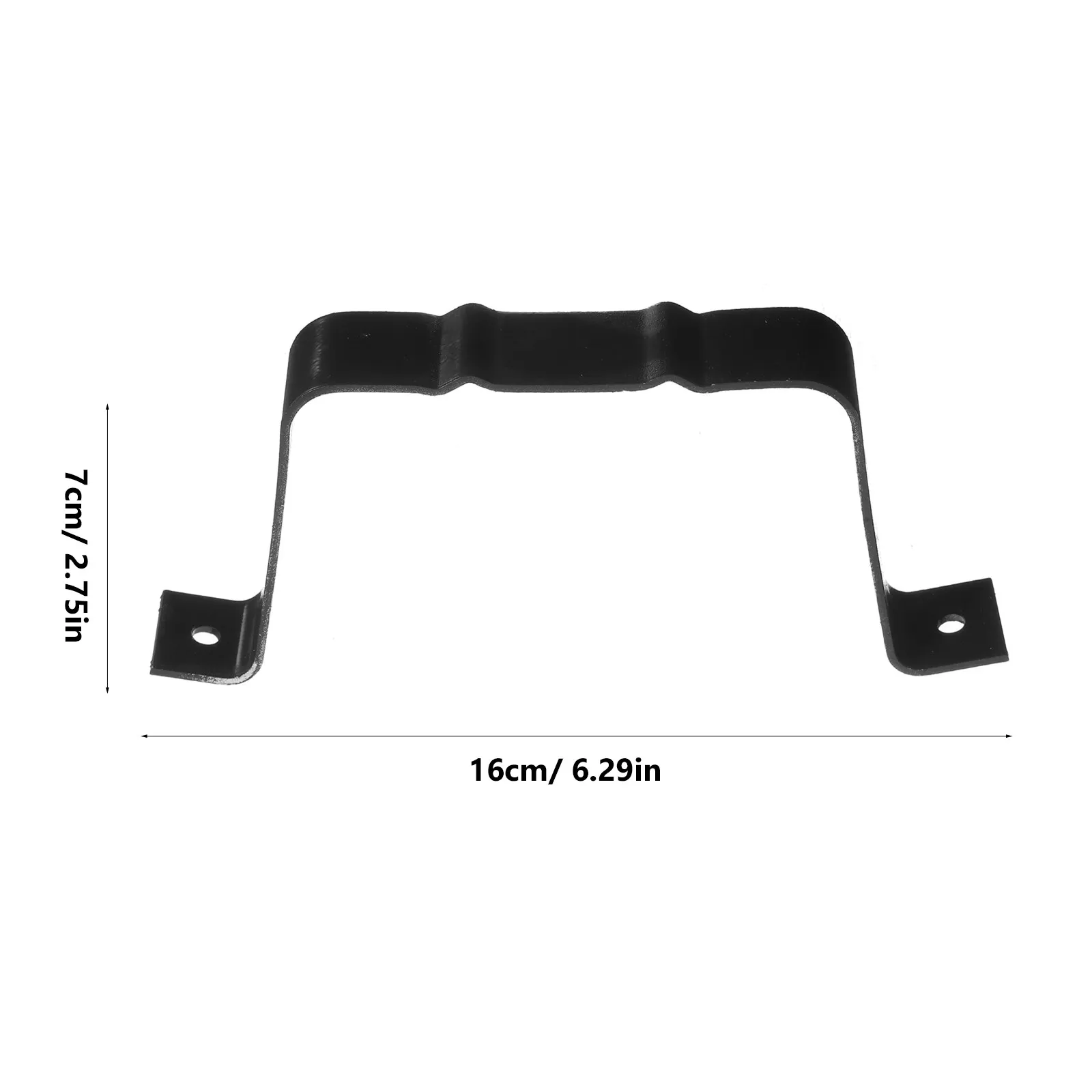 4Pcs Strong Aluminum Alloy Gutter Downspout Fastener Rustproof Drain Pipe Clamp for Outdoor Rainwater Management Setup