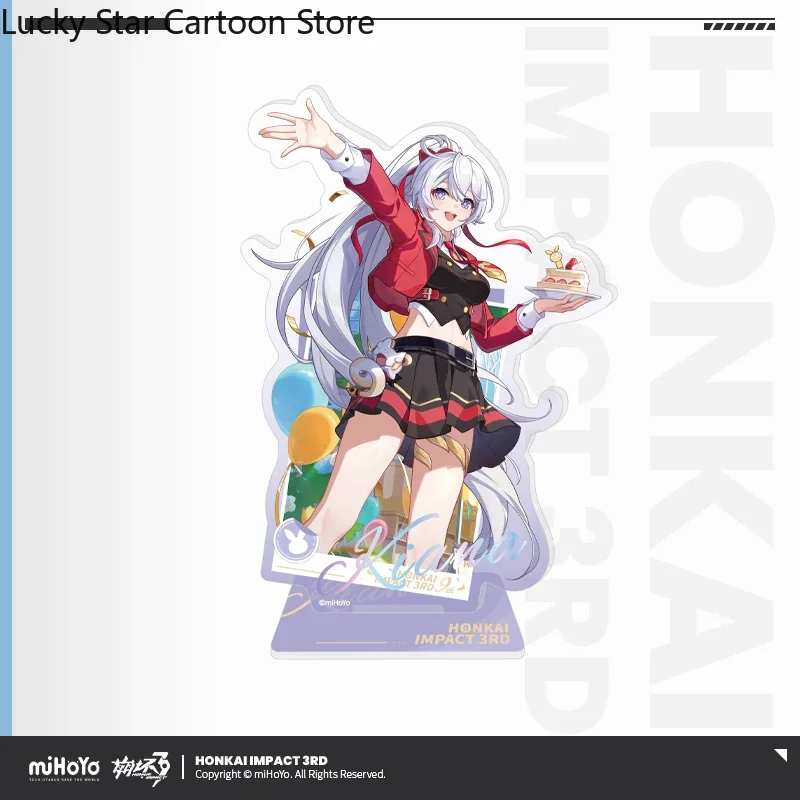 Presale Sunsyea Genshin Impact الرسمية MiHoYo الأصلية إليسيا كيانا كاسلانا الاكريليك حامل نموذج زخارف مكتب لعبة هدية الهالوين