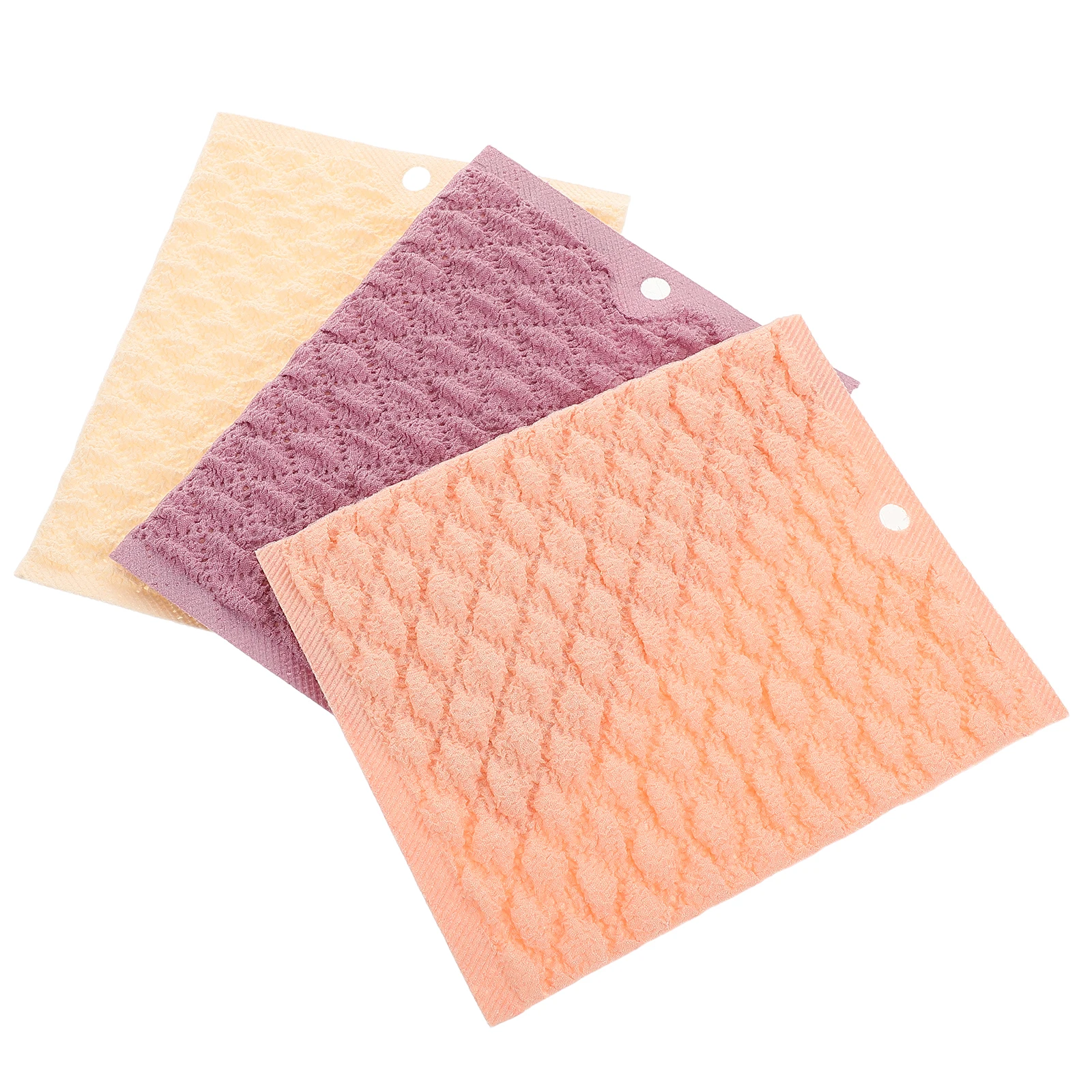

3pcs Moonlight Dishcloths Thick Absorbent Cleaning Cloths For Kitchen Reusable Washcloths Fast Drying Oil Resistant Soft