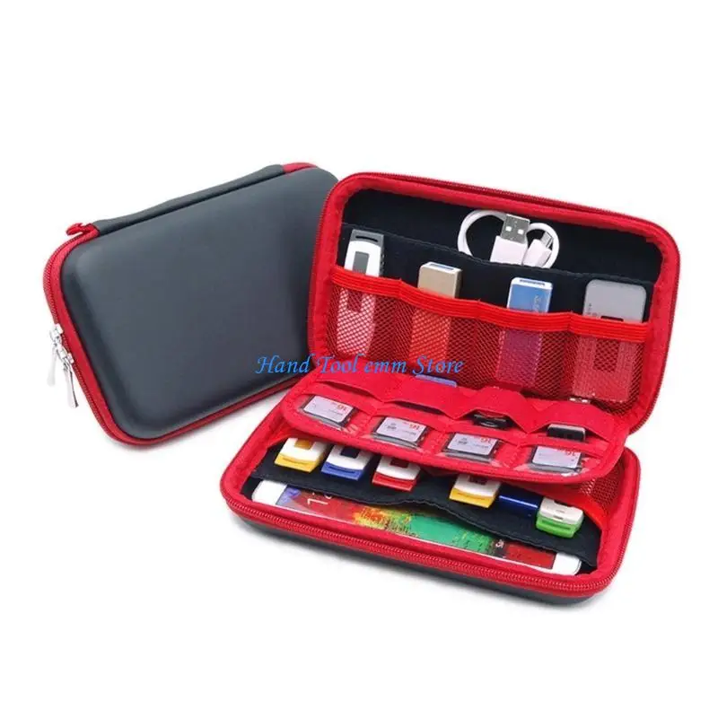 H37F Flash Drives Storage Bag SDXC SDHC Card Storage CaseThumb Drive Holder