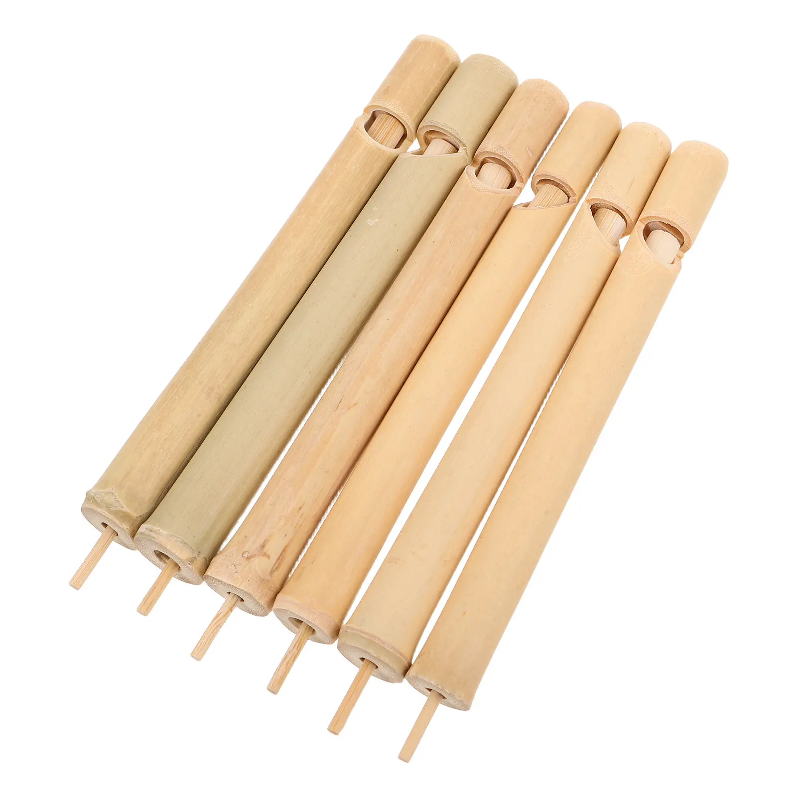 6Pcs Wooden Bird Whistle for Kids Compact Lightweight Flute Instrument Mimics Real Bird Calls Enhances Auditory Development view 5